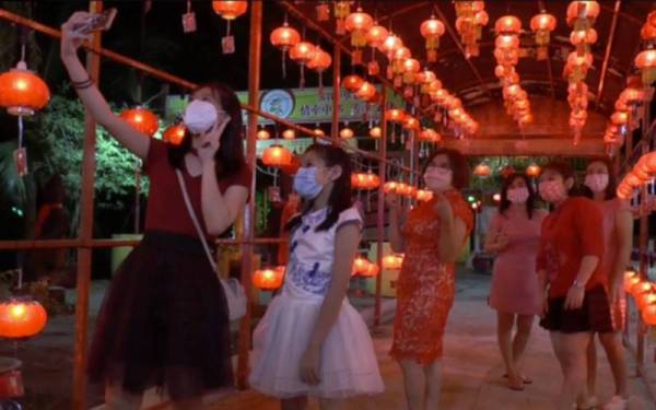 Kampung Warisan Kebudayaan Pertubuhan Kebajikan San Sheng di Alor Setar, Kedah dibuka semula sempena sambutan Tahun Baharu Cina pada Selasa. - Foto Astro Awani 