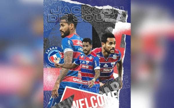 Jackson de Souza - Foto Sabah Football Club