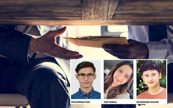 Perbuatan rasuah seharusnya dilaporkan kepada pihak berkuasa agar gejala itu tidak berterusan berlaku dalam kalangan rakyat Malaysia.