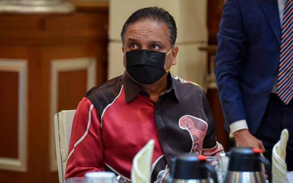 Reezal pada Mesyuarat MPMMN pada Khamis - Sumber Foto: Facebook Reezal