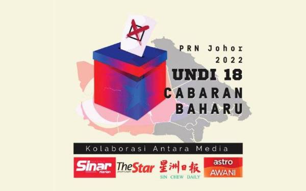 Kolaborasi Sinar Harian, Sin Chew Daily, The Star dan Astro Awani. 