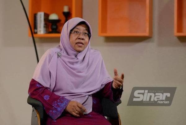 Timbalan Presiden PBM, Haniza Mohamed Talha - Foto Sinar Harian MOHD HALIM ABDUL WAHID