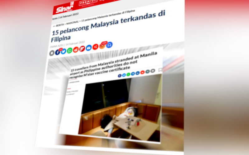 Laporan Sinar Harian.