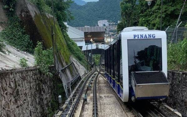 Perkhidmatan funikular Bukit Bendera akan ditutup sehari setiap bulan untuk tujuan penyelenggaraan.
