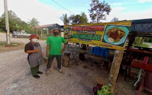 Nor Azura dan Nazri terpaksa memghadkan tempahan,beri perhatian pada perniagaan makanan.