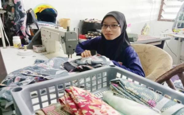 Sabariah berharap pendemik segera berakhir.