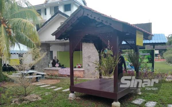 Laman Anjung Quranic Valley antara tema yang terdapat di Quranic Valley SMK Tengku Afzan.