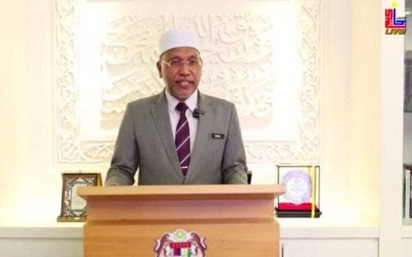 Idris dalam ucapan tawsiyyah beliau pada majlis penutup Program Kesedaran Halal Bersama Mahasiswa Tahun 2022 secara dalam talian pada Isnin.