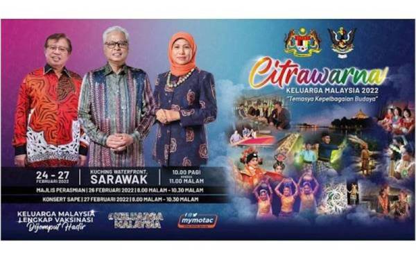 MKN akan mengumumkan SOP yang lebih terperinci esok berhubung penganjuran Program Citrawarna Keluarga Malaysia yang berlangsung selama empat hari bermula Khamis ini.