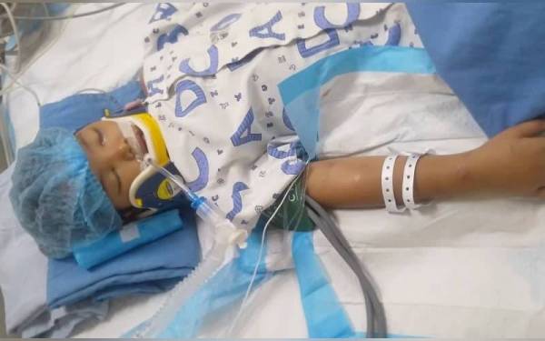 Nurul Iman Maisara kini berada dalam keadaan stabil di HUSM Kubang Kerian.