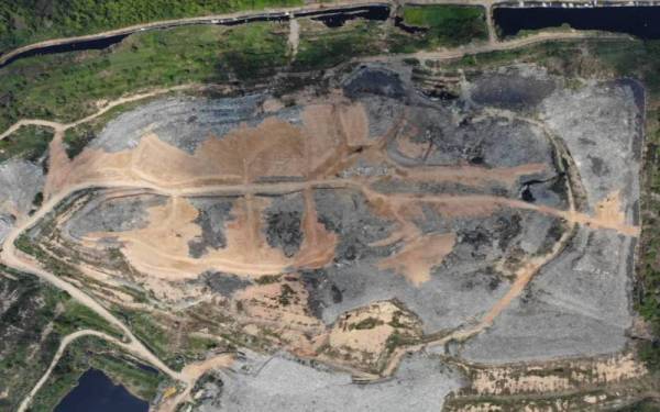 Tiada kebakaran baharu ditemui di tapak pelupusan sampah Pulau Burung pada ketika ini.