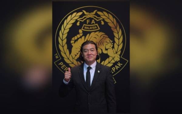 Ketua Jurulatih baharu Skuad Harimau Malaya Kim Pan Gon selepas sidang media memperkenalkan jurulatih baharu Skuad Harimau Malaya di Wisma FAM Kelana Jaya. - Foto Bernama