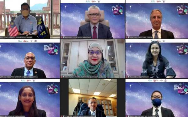 Telesidang khas majlis penutup dan penyampaian hadiah Kembara Bijak Wang (KBW3.0) 2021 anjuran Agensi Kaunseling & Pengurusan Kredit (AKPK) dengan kerjasama Bank HSBC dan Universiti Malaysia Terengganu (UMT) baru-baru ini.