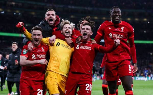 Liverpool raih pencapaian luar biasa melalui cetak penalti