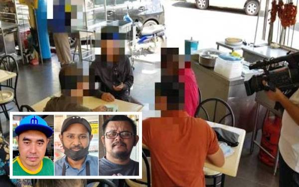 Sikap segelintir pelanggan yang tidak mahu mengikut peraturan menyebabkan pengurusan restoran sering dipersalahkan setiap kali operasi penguatkuasaan dilaksanakan pihak berkuasa. (Gambar kecil: Yusri, Kamaldin, Erman)