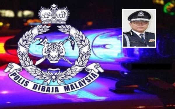 Polis menahan dua lelaki yang memiliki 16 peket plastik dadah syabu dan heroin di Kawasan Perindustrian Sungai Purun Semenyih pada Selasa. (Gambar kecil: Mohd Zaid)