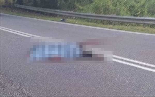 Mangsa meninggal dunia di tempat kejadian akibat cedera parah.