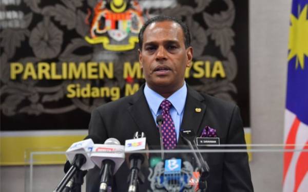 Saravanan - Foto Bernama