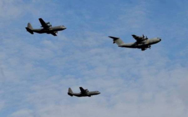 TUDM akan melaksanakan latihan operasi dan kesiagaan bagi aset-aset udara bermula Khamis hingga 7 Mac membabitkan kawasan sekitar Selangor, Pahang, Terengganu dan Pulau Pinang. - Gambar hiasan