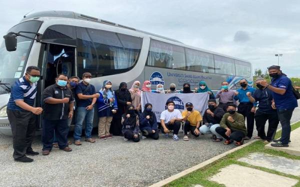 Sukarelawan USIM ke Terengganu bagi misi membantu mangsa banjir di negeri itu.