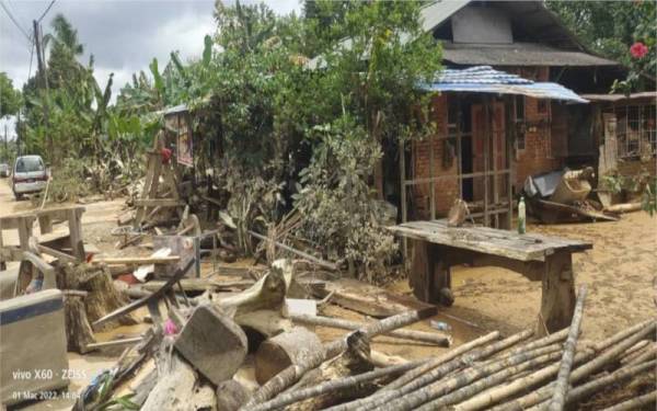 Hulu Terengganu menjadi daerah tunggal yang masih terjejas banjir dengan 1,840 mangsa masih berada di PPS.