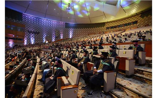Suasana Majlis Konvokesyen Pertanian Kali Ke-10 Tahun 2022