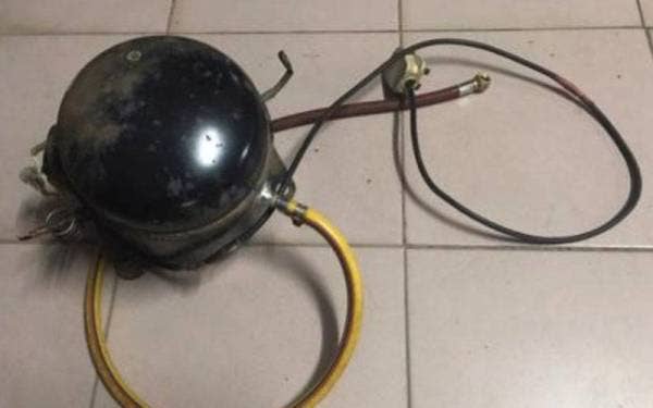 Tabung gas buatan sendiri dipercayai alatan yang digunakan bersama senapang angin turut dirampas.