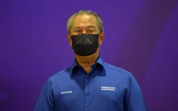 Tan Sri Muhyiddin Yassin -Foto Bernama