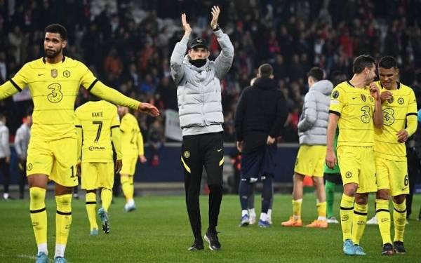 Tuchel meraikan kejayaan Chelsea membenam Lille di Stadium Pierre Mauray pada awal pagi Khamis.