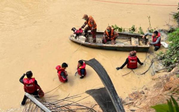 SAR dilakukan oleh pasukan menyelamat. - (Foto bomba)