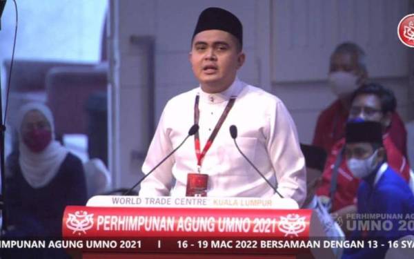 Dr Muhamad Akmal Saleh ketika menyampaikan ucapan pada PAU 2021 di Pusat Dagangan Dunia Kuala Lumpur (WTC KL) pada Sabtu.