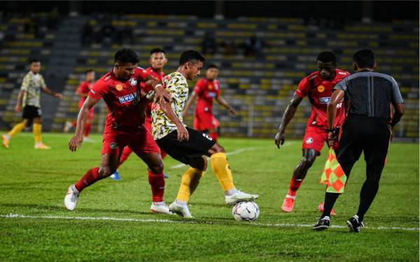 Le Perak FC a perdu face au PDRM