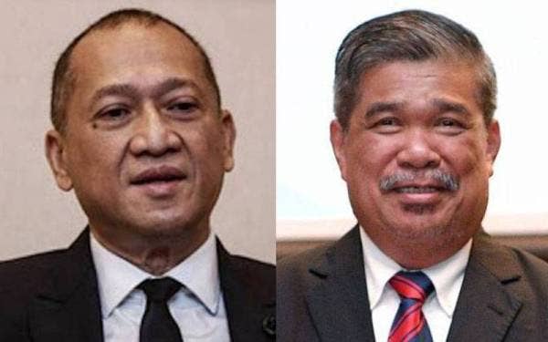 Dari kiri: Mohamed Nazri Aziz, Mohamad Sabu