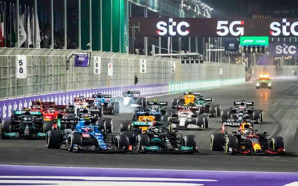 GP F1 Arab Saudi musim 2021 lalu - Foto F1