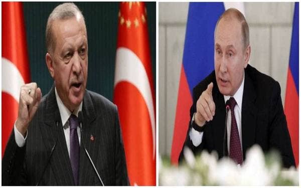 Erdogan dan Vladimir Putin. Foto AFP