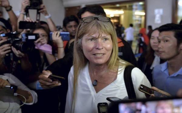 Clare Rewcastle-Brown. - Foto fail Bernama
