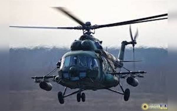 Gambar fail menunjukkan helikopter Mi-8 milik Ukraine. - Foto Facebook