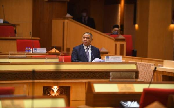 Saarani ketika menjawab soalan lisan pada Mesyuarat Pertama Tahun Kelima Dewan Negeri Perak ke-14 di sini pada Rabu.