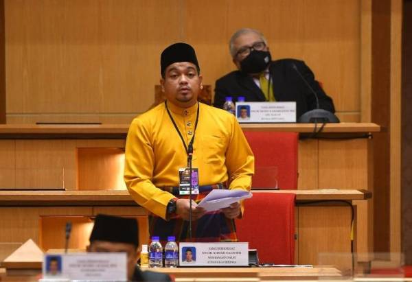 Ahmad Saidi ketika menjawab soalan lisan pada Mesyuarat Pertama Tahun Kelima Dewan Negeri Perak ke-14 di sini pada Rabu.