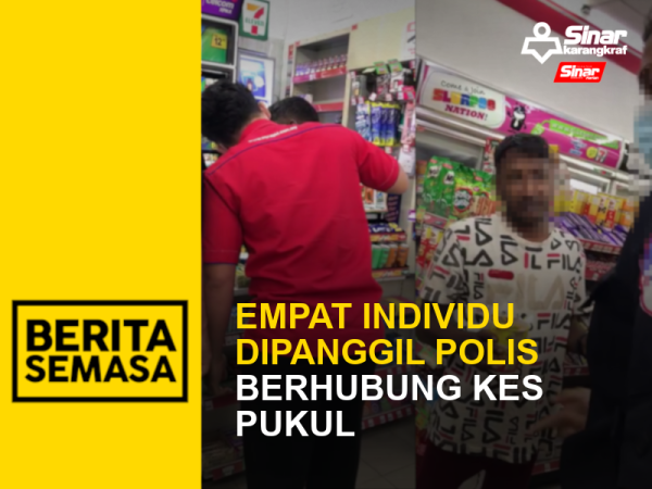 Empat individu dipanggil polis berhubung kes pukul