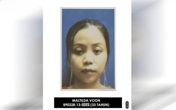 Maltilda dikesan berhubung perbicaraan di Mahkamah Tinggi Jenayah, Mahkamah Jalan Duta, Kuala Lumpur.