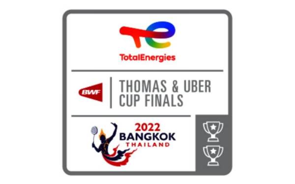 Piala Thomas/Uber 2022 akan diadakan di Bangkok, Thailand pada 8 hingga 15 Mei ini. - Foto BWF