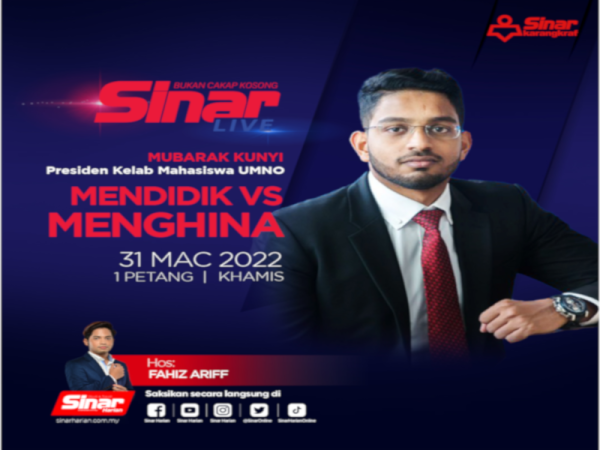 SINAR LIVE - MENDIDIK VS MENGHINA