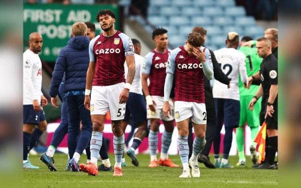 Sebahagian pemain Aston Villa ternyata kecewa dengan kekalahan berkenaan.