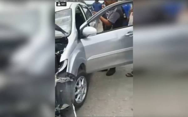 Suspek mengalami kecederaan di bahagian kepala dibawa ke Hospital Banting untuk menerima rawatan.