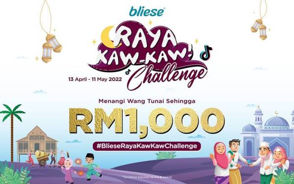 Bliese Raya Kaw Kaw Challenge