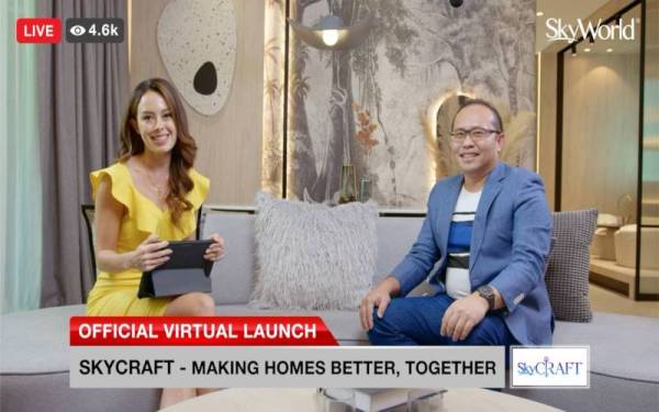 SkyCraft dilancarkan pada Sabtu bagi memberi peluang kepada pembeli untuk membina rumah impian mereka bersama-sama dengan SkyWorld.