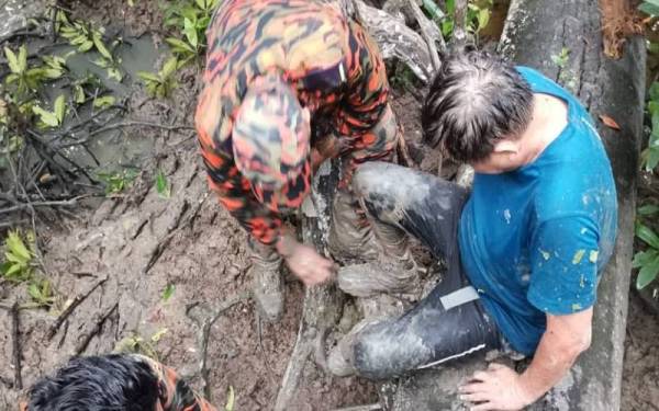 Mangsa berusia 52 tahun yang tersesat ketika mendaki Bukit Jugra, Banting pada Selasa ditemui selamat.