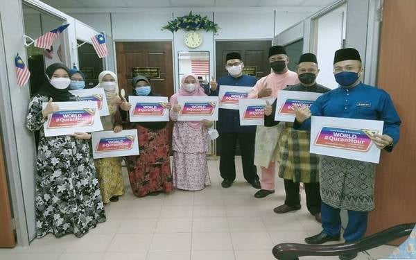 World #QuranHour turut mendapat sokongan JPN Pahang apabila program itu akan dibawa ke sekolah di negeri ini untuk disemarakkan.