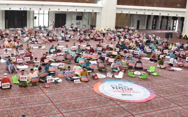 Seramai 750 peserta termasuk pesara menyertai Program Pembudayaan Al-Quran: HASiL #QuranHour 2022 anjuran LHDN.